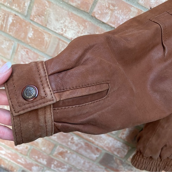 Brown Leather Jacket - Picture 8 of 16